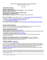 Grays Harbor County 4-H News Blast, December 7, 2016