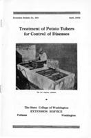 Treatment of potato tubers for control of diseases
