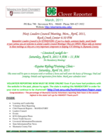 Clover Reporter, March 2011