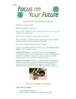 Focus on Your Future