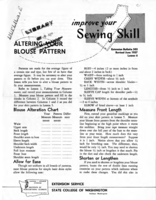 Altering your blouse pattern