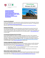 CloverGram, February 25, 2015