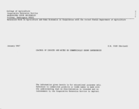 Control of insects and mites on commercially grown caneberries