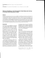 Wolverine distribution in the northwestern United States and a survey in the Seven Devils Mountains of Idaho
