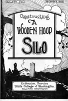 Constructing a wooden hoop silo