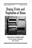 Drying fruits and vegetables at home