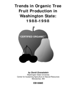 Trends in organic tree fruit production in Washington State, 1988-1998
