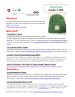 CloverGram, October 9, 2018