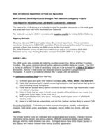Final report for the 2009 cereal leaf beetle (CLB) survey - statewide