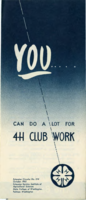 You can do a lot for 4-H club work