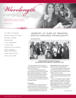 Wavelength, Spring 2014