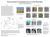 Remote Sensing of Crop Residue Cover in Central Washington