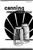 Canning fruits and vegetables