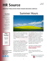 HR Source Newsletter, May 2017
