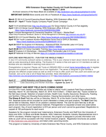 Grays Harbor County 4-H News Blast, March 7, 2019