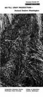 No-till crop production--dryland eastern Washington