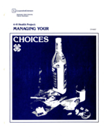 4-H health project: managing your choices