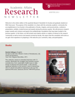 WSU Vancouver Academic Affairs Research Newsletter, Winter 2011