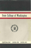 College catalog, 1958 & 1959