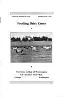 Feeding dairy cows