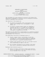 Memorandum of understanding between Washington State University and the Arabian Horse Association of Washington concerning the 4-H Arabian gelding award program