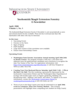 Snohomish/Skagit Extension Forestry E-Newsletter, April 2008