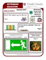 Extension Educator, September 2018