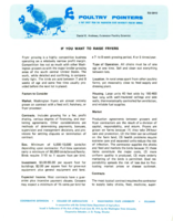 Poultry pointers: if you want to raise fryers