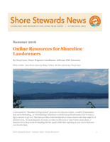 Shore Stewards News, Summer 2016