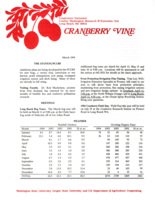 Cranberry Vine, March 1994