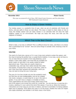 Shore Stewards News, November 2013