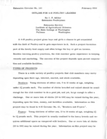 Outline for 4-H poultry leaders