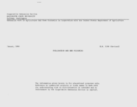 Pollination and bee poisoning