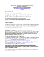 Grays Harbor County 4-H News Blast, November 6, 2017