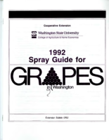 1992 spray guide for grapes in Washington