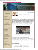 CougaRx Alumni Newsletter, December 2014