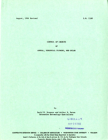 Control of insects of annual, perennial flowers, and bulbs