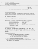 The county IFYE or international programs committee