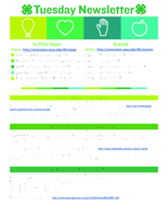 Tuesday Newsletter, August 1, 2017