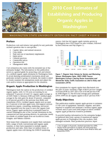 2010 cost estimates of establishing and producing organic apples in Washington