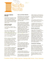 Fabric facts: Quilted fabrics