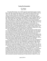 Turkey Pen Excavation