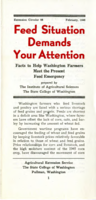 Feed situation demands your attention: facts to help Washington farmers meet the present feed emergency
