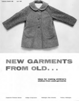 New garments from old: ideas for making children's clothes from used garments