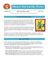 Shore Stewards News, Jefferson and Clallam Counties, WA, Issue 87