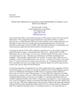 Detection, phenology and population monitoring of cereal leaf beetle in Oregon