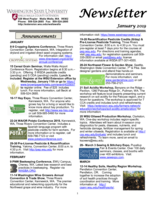 Walla Walla County Extension Newsletter, January 2019