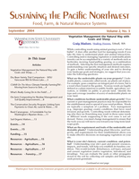 Sustaining the Pacific Northwest, September 2004