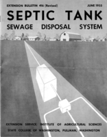 Septic tank sewage disposal system