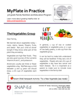 MyPlate in Practice: Lesson 4 (Vegetables)